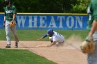 Baseball vs Babson NEWMAC Finals  Wheaton College vs Babson College play in the NEWMAC baseball championship finals. - (Photo by Keith Nordstrom) : Wheaton, baseball, NEWMAC, Babson